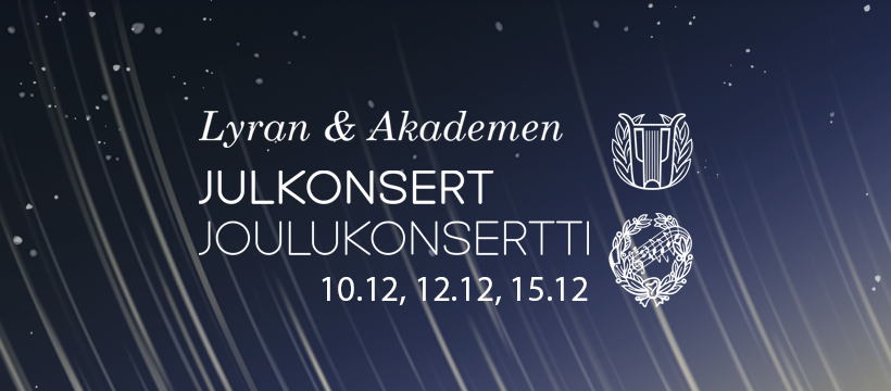 Lyranin ja Akademenin joulukonsertti Paavalinkirkossa