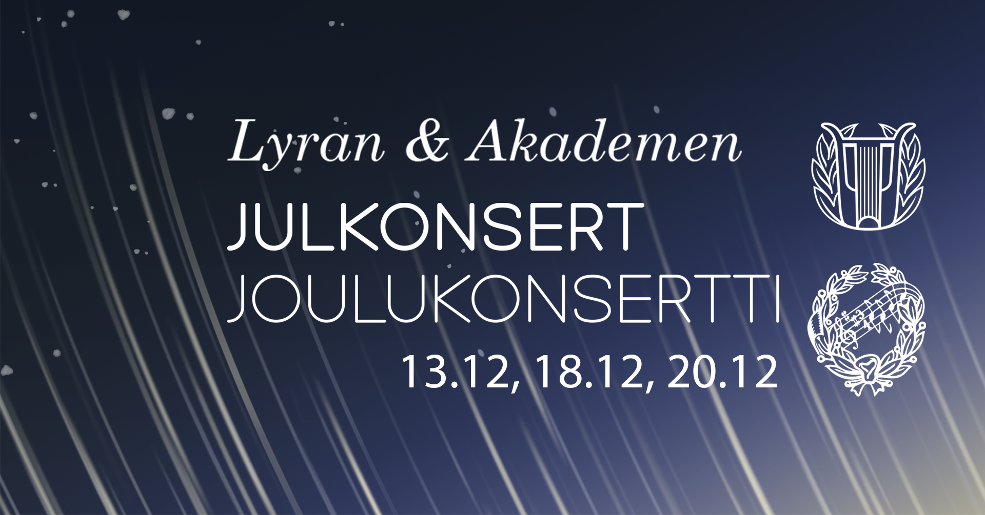 Lyranin ja Akademenin joulukonsertti Johanneksenkirkossa (2/2)