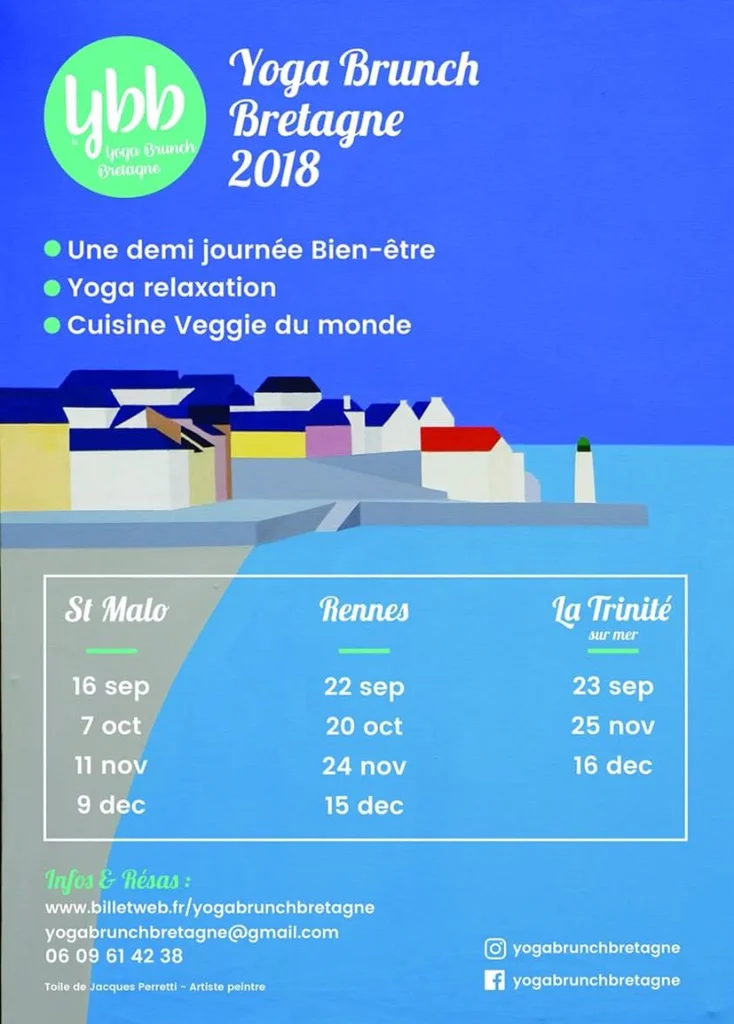 YOGA & BRUNCH A LA TRINITE-SUR-MER LE 23 SEPTEMBRE 2018