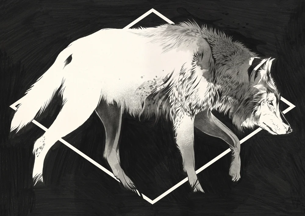 Spiritual+Warrior+WOLF+Postkarte+A5+1.jpg