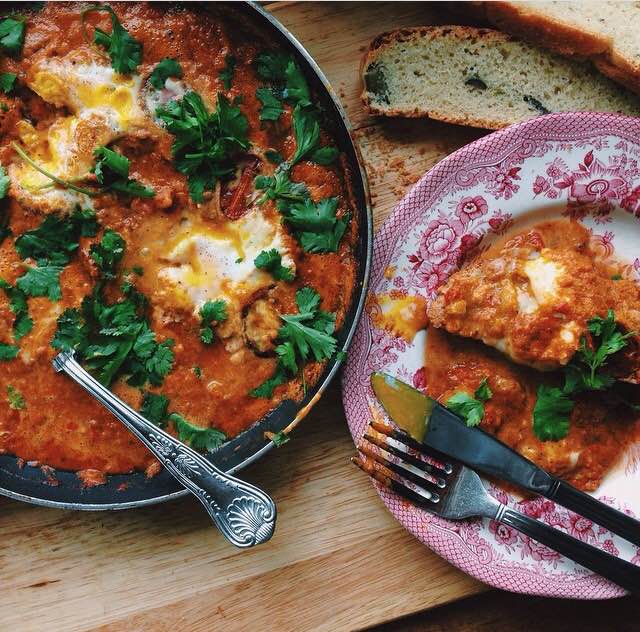 Dylan's Shakshuka. Yes, I think we may have to hire him when we open Café Currabinny. 