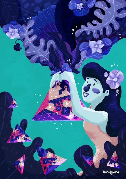 Human △ Nature : illustrated by Liana Wright
