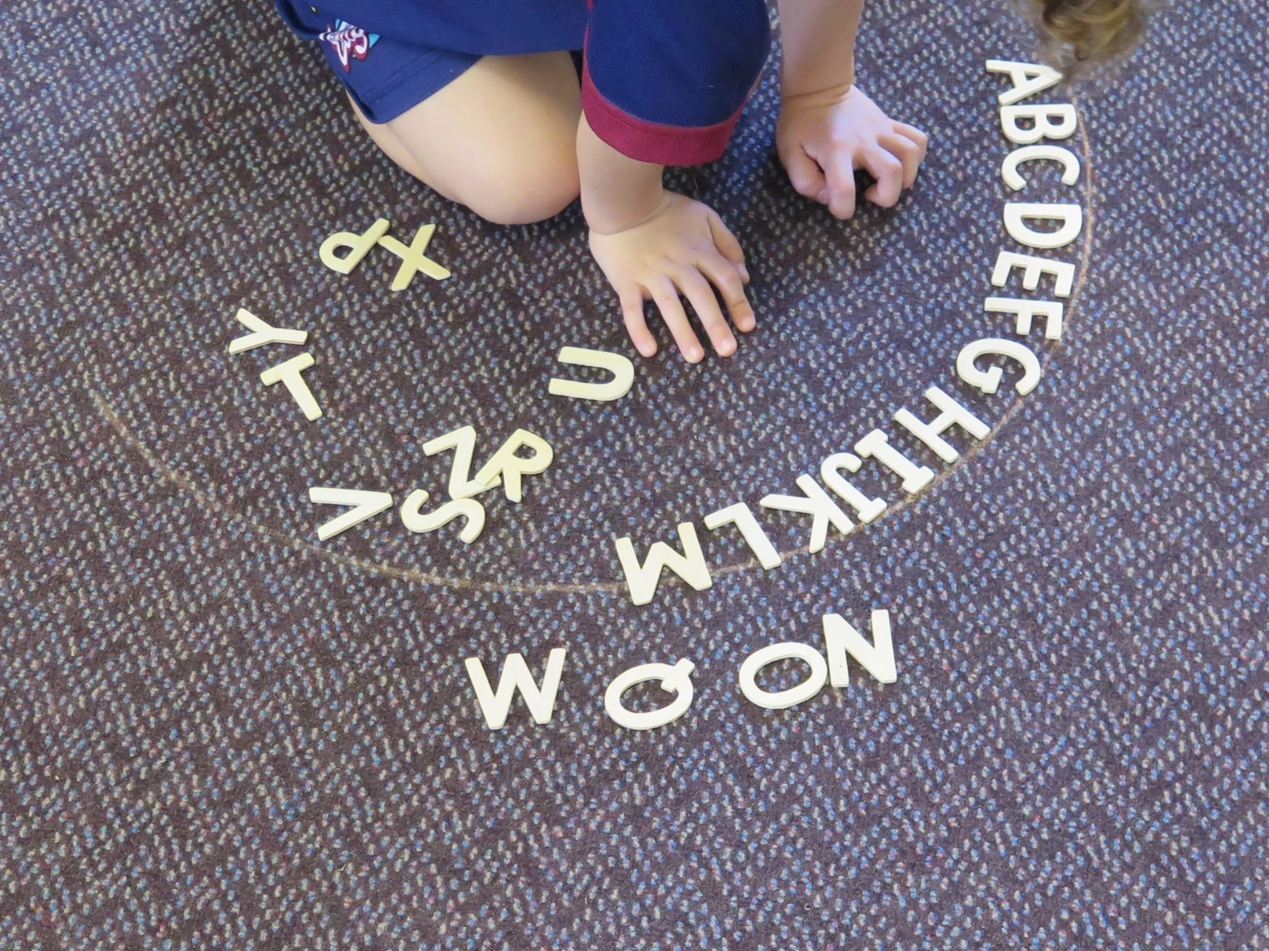 wooden alphabet