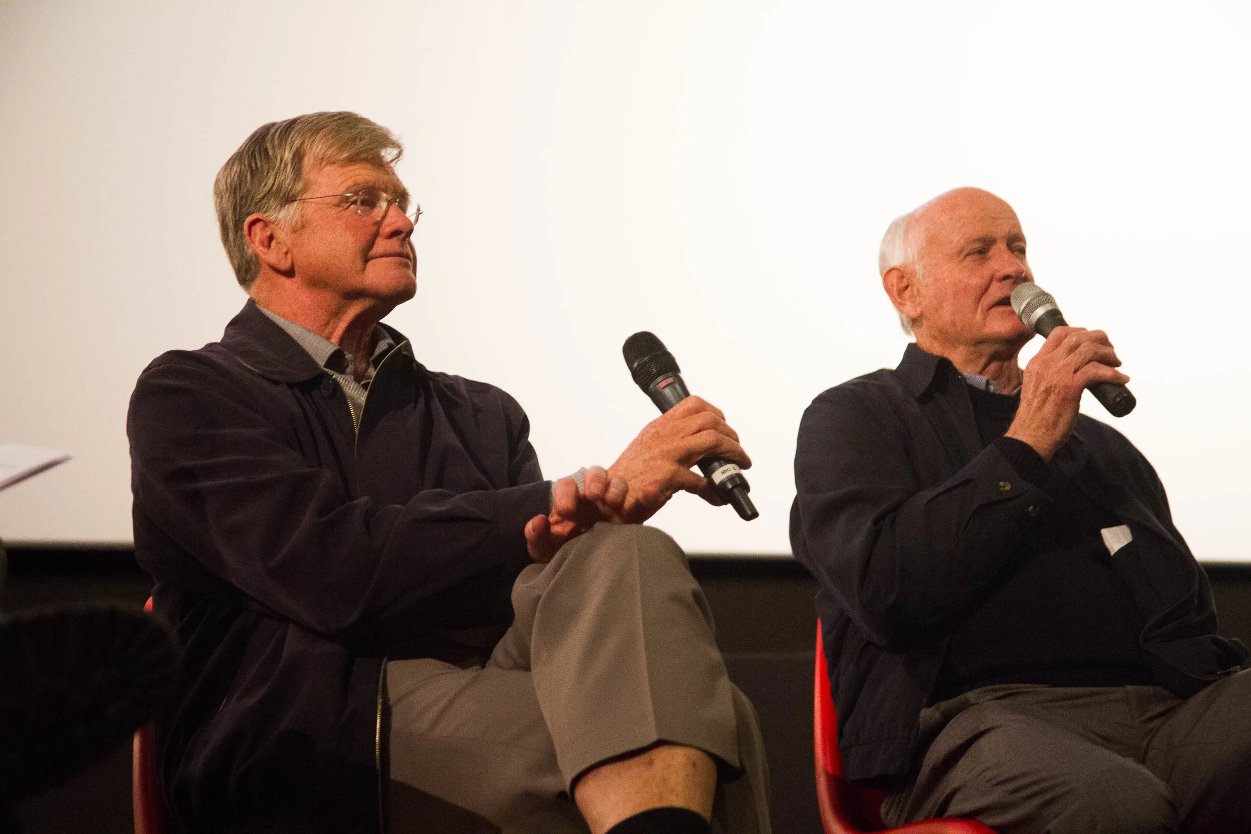 Two great old Bombers. Barry Davis and Ken Fraser ( © Michael Fink)