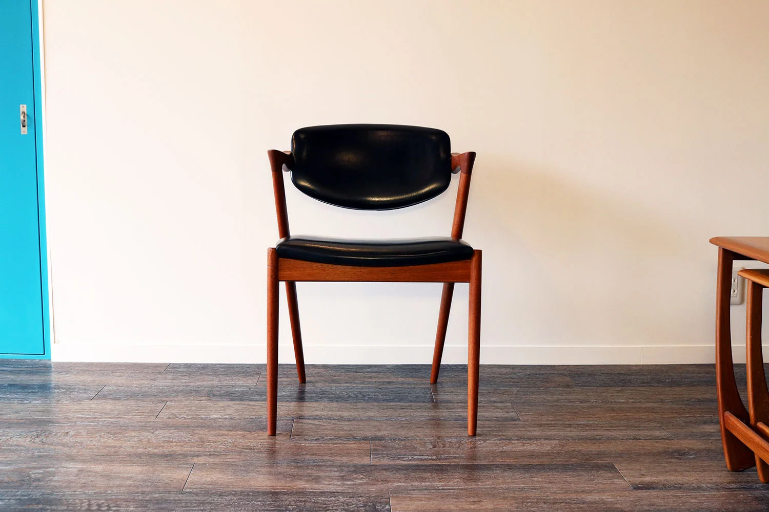 北欧家具 ヴィンテージ Kai Kristiansen no42 カイ クリスチャンセン ダイニング チェア チーク 1612018-2 4