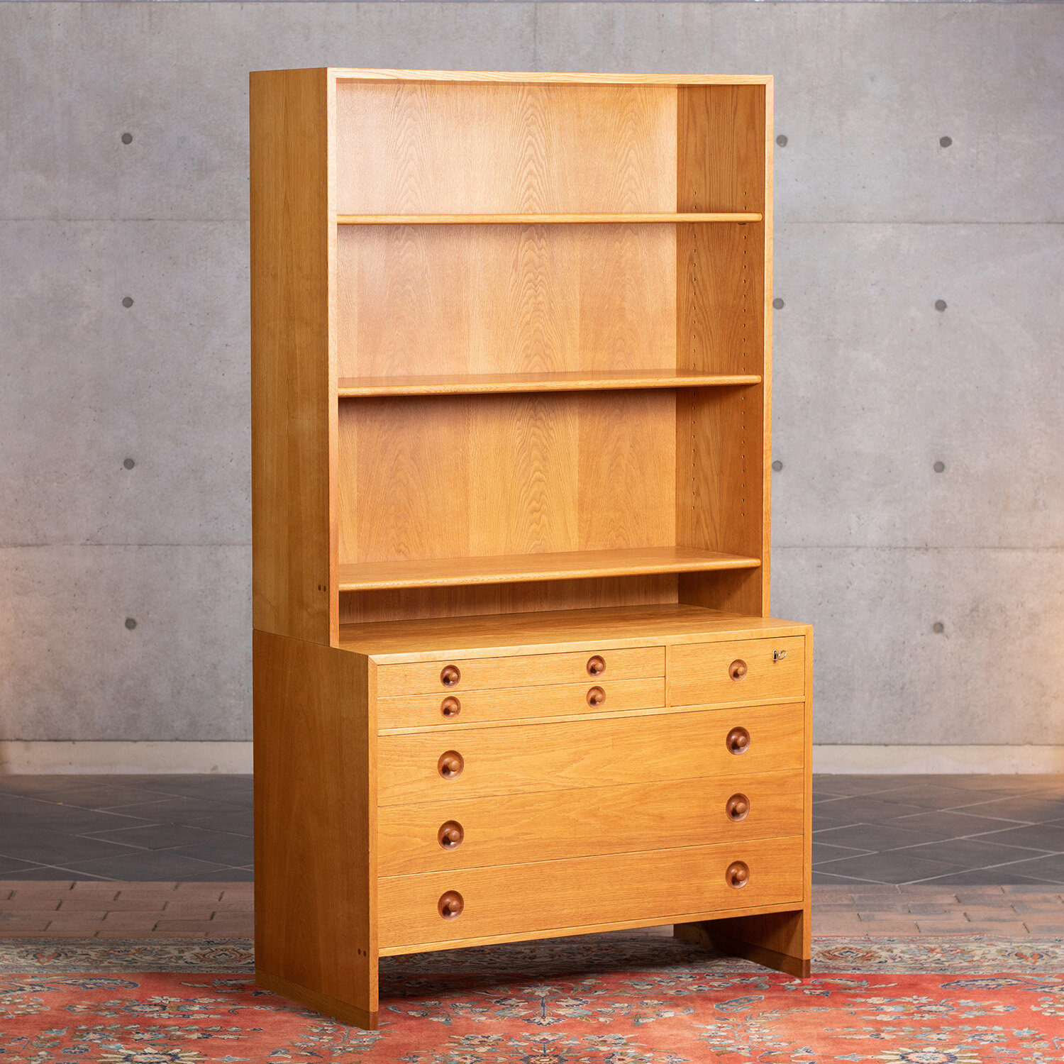 Hans J. Wegner RY Mobler Chest of Drawers & Bookshelf 811033-02
