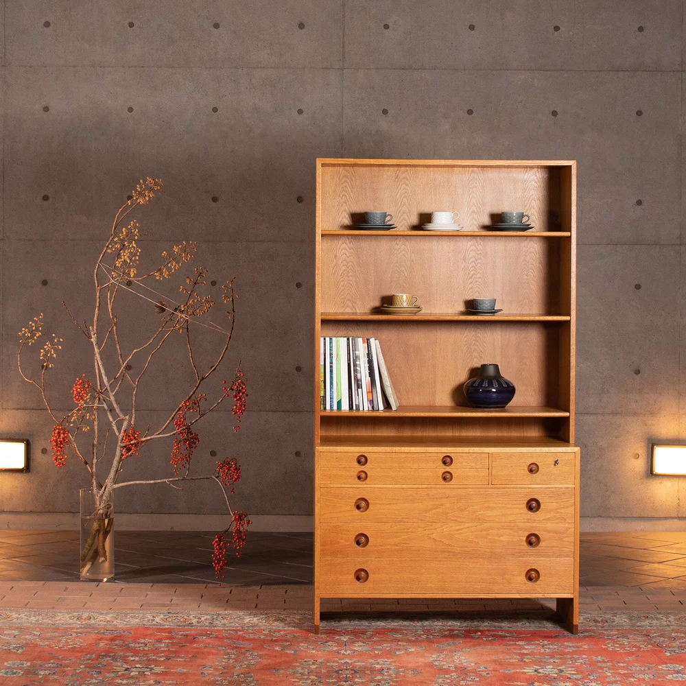 特価 Hans J.Wegner ハンスJウェグナー ブックシェルフ 目覚め チーク材
