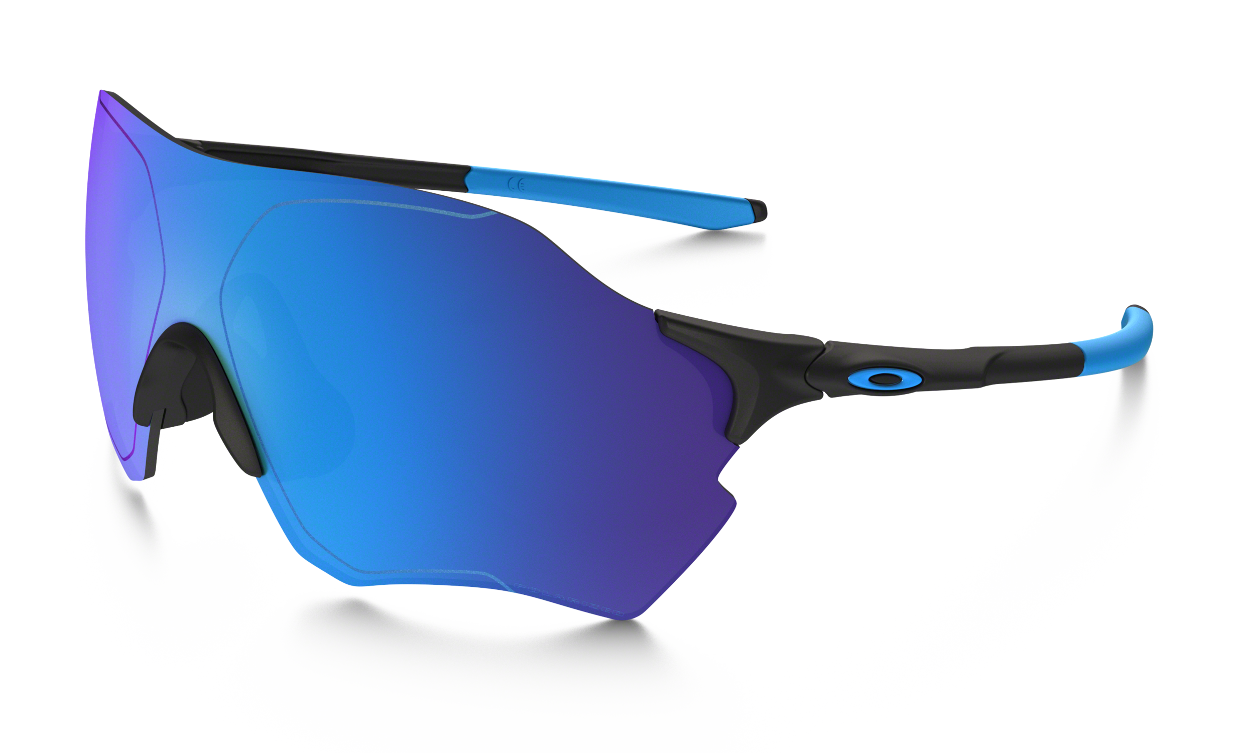 Oakley - EVZero Range - Matte Black - Sapphire Iridium Polarized 