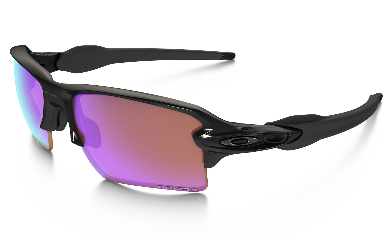 Flak 2.0 XL Polished Black Prizm Golf — King Sunglass