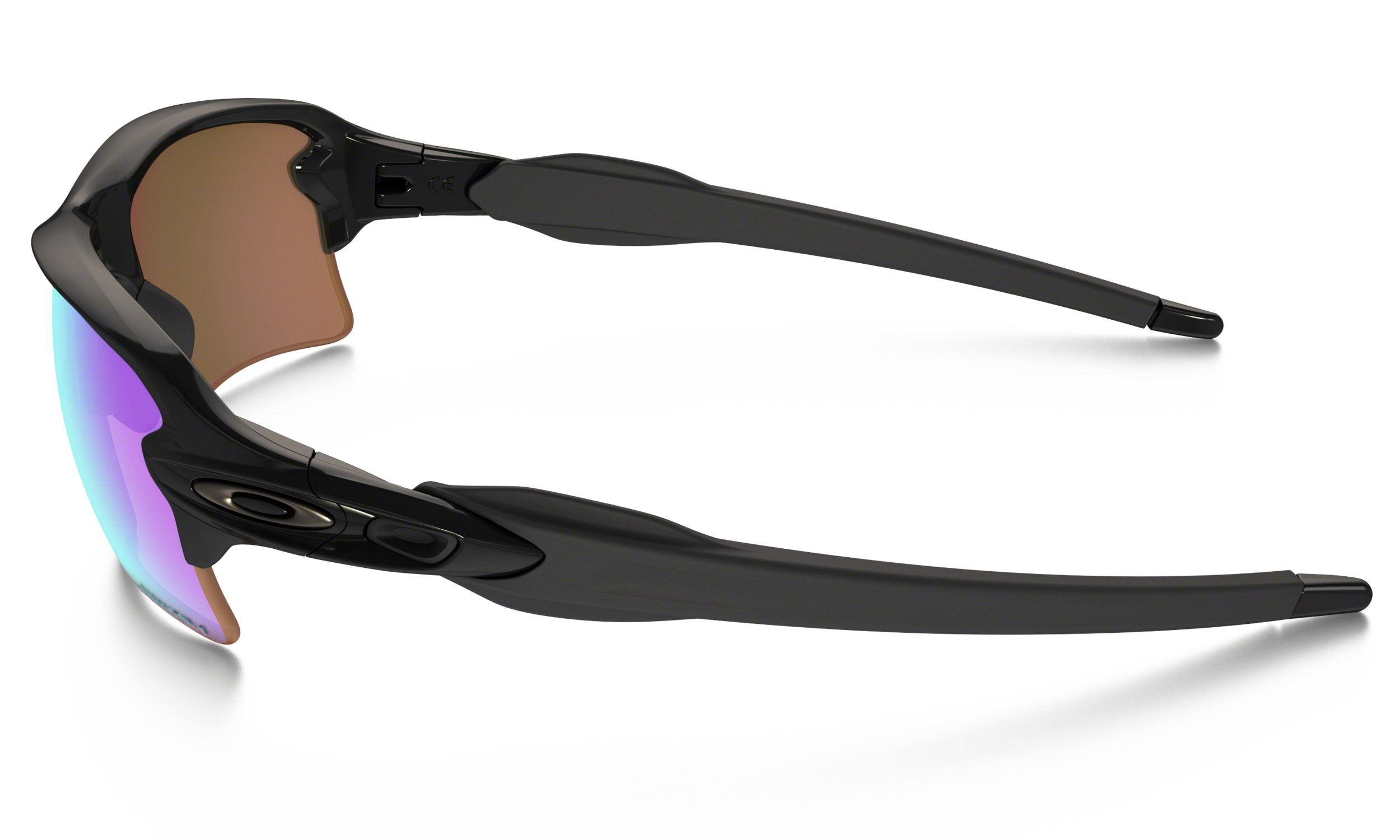 Flak 2.0 XL Polished Black Prizm Golf — King Sunglass