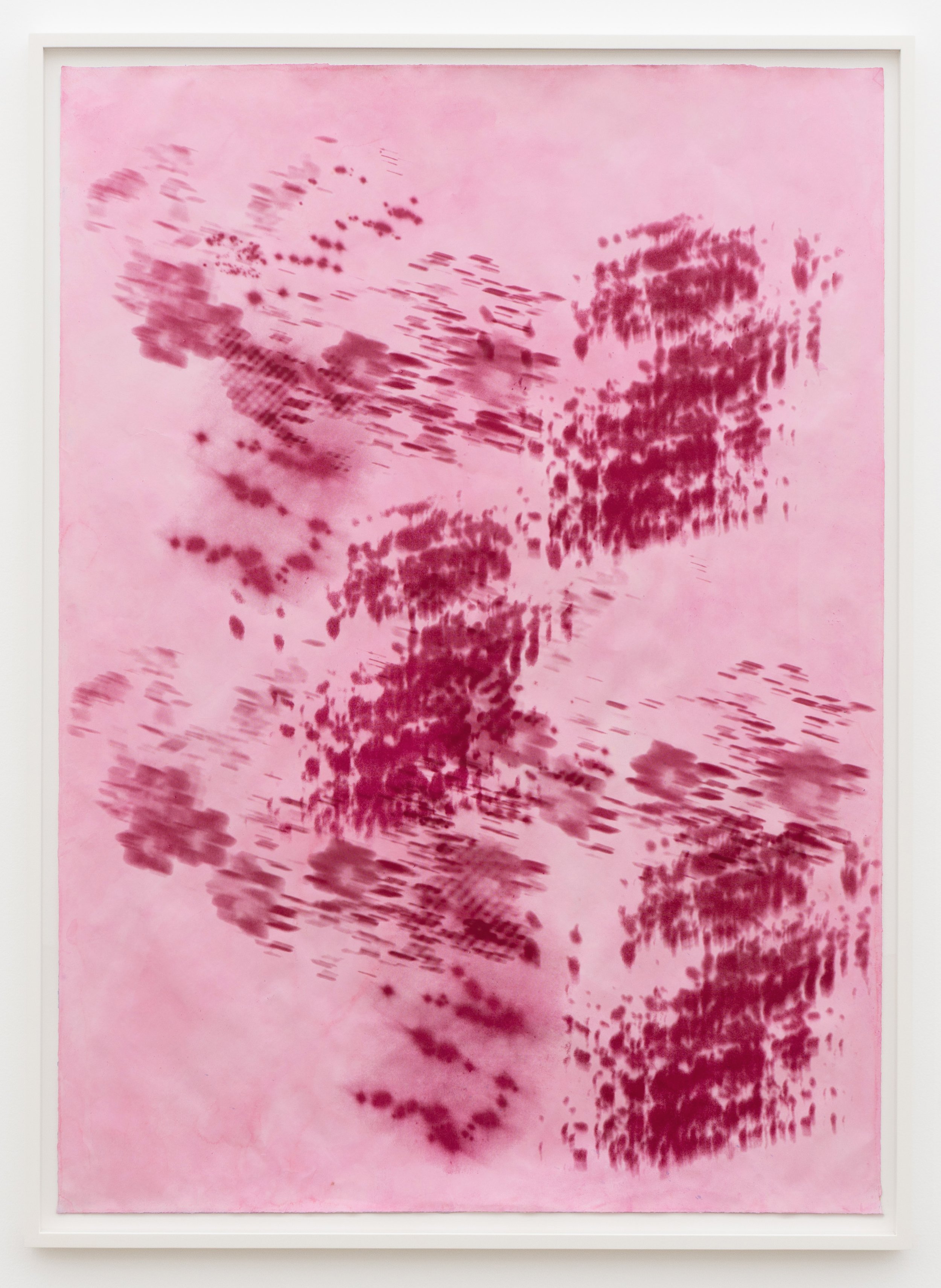   Perfume   2026, Acrylic ink on accadamia paper, unique acrylic screenprint, 175 × 125 cm 