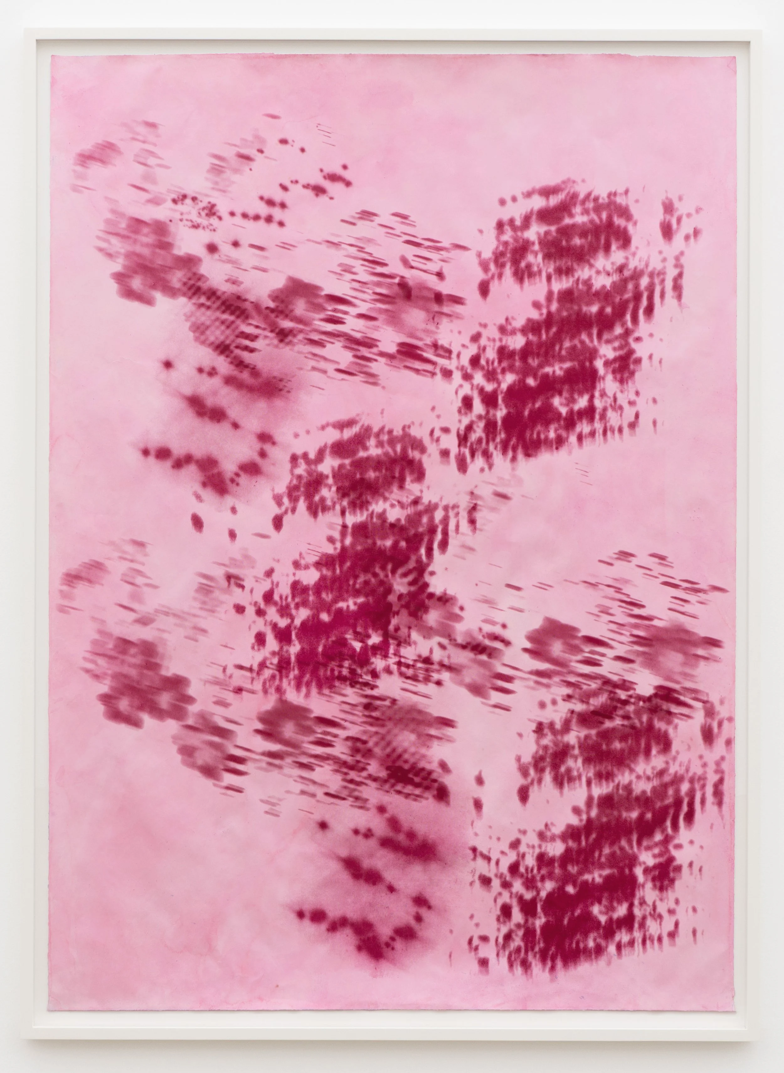   Perfume   2026, Acrylic ink on accadamia paper, unique acrylic screenprint, 175 × 125 cm 