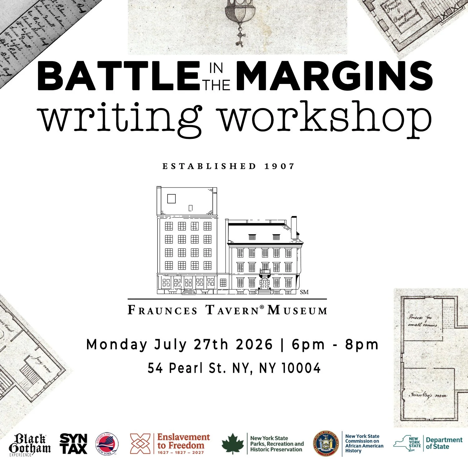 Battle in the Margins Writing Workshop