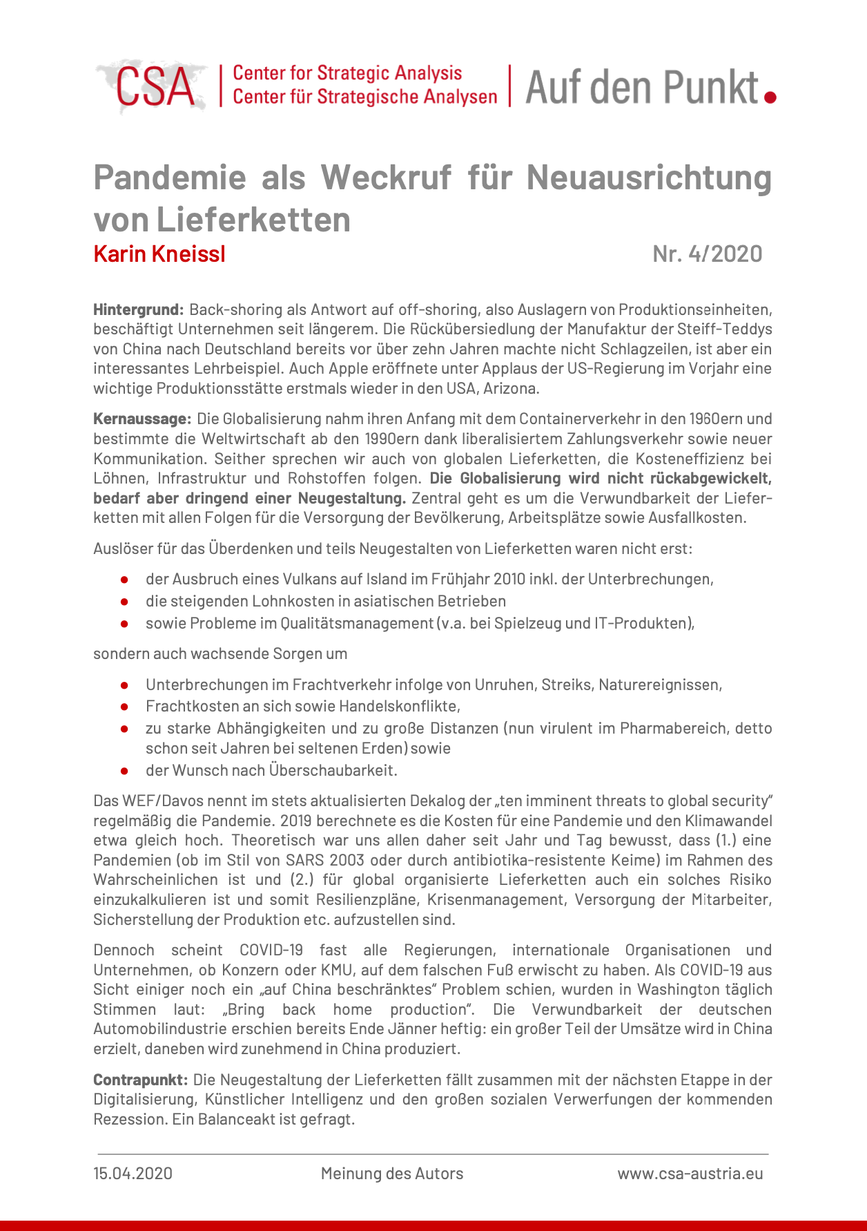 2020 04 15 CSA Auf den Punkt - Pandemie als Weckruf für Neuausrichtung von Lieferketten.png