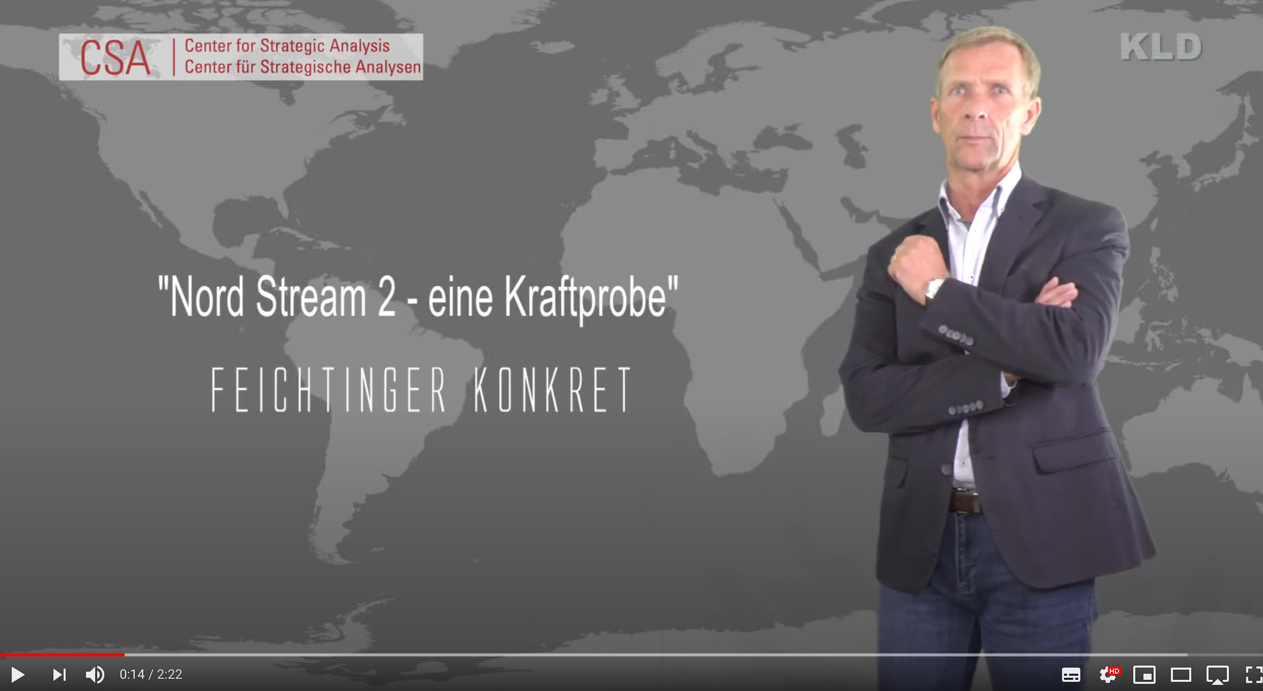 Feichtinger konkret:  Nord Stream 2 – Eine Kraftprobe