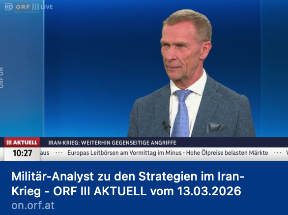 Feichtinger zu den Strategien im Iran-Krieg