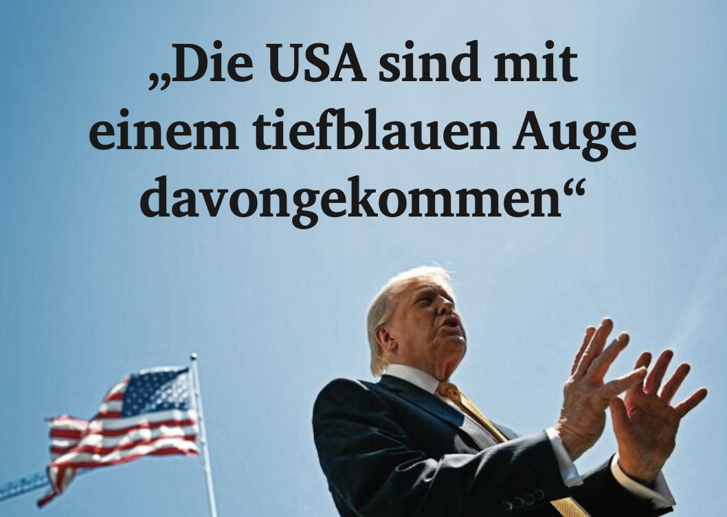 Feichtinger im Kurier zum USA-Iran-Krieg