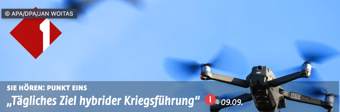 Ö1: „Tägliches Ziel hybrider Kriegsführung“
