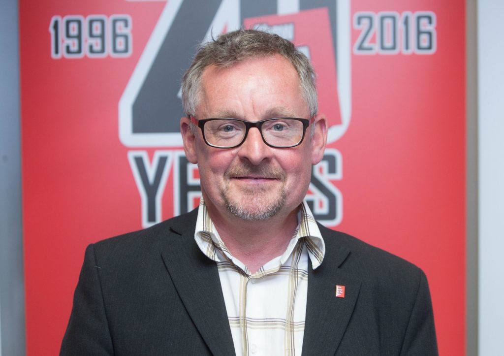 Show Racism the Red Card founder and chief executive Ged Grebby.