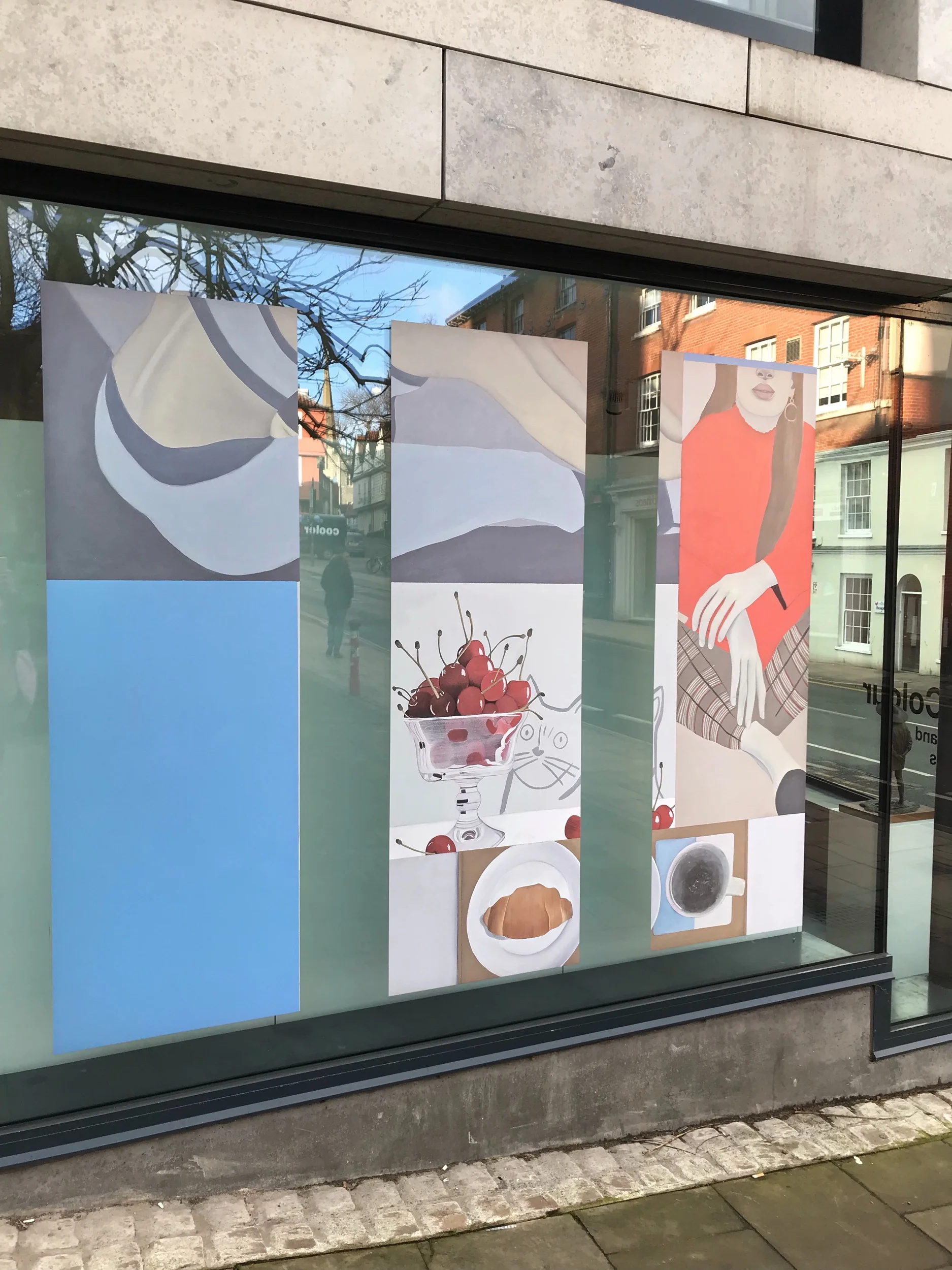   Window Installation , East Gallery, Norwich 