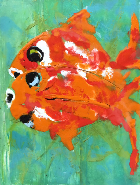 SOLD | DUET 9" x 12"