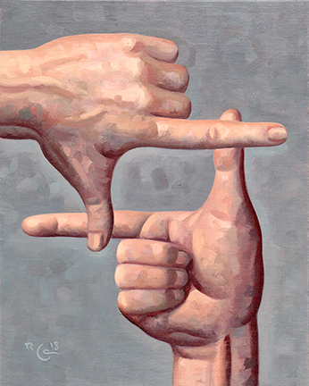 SOLD, ANATOMY STUDY 41, 8" x 10", OIL ON CANVAS BOARD