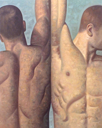 SOLD, ANATOMY 38, 30" x 24", OIL ON CANVAS