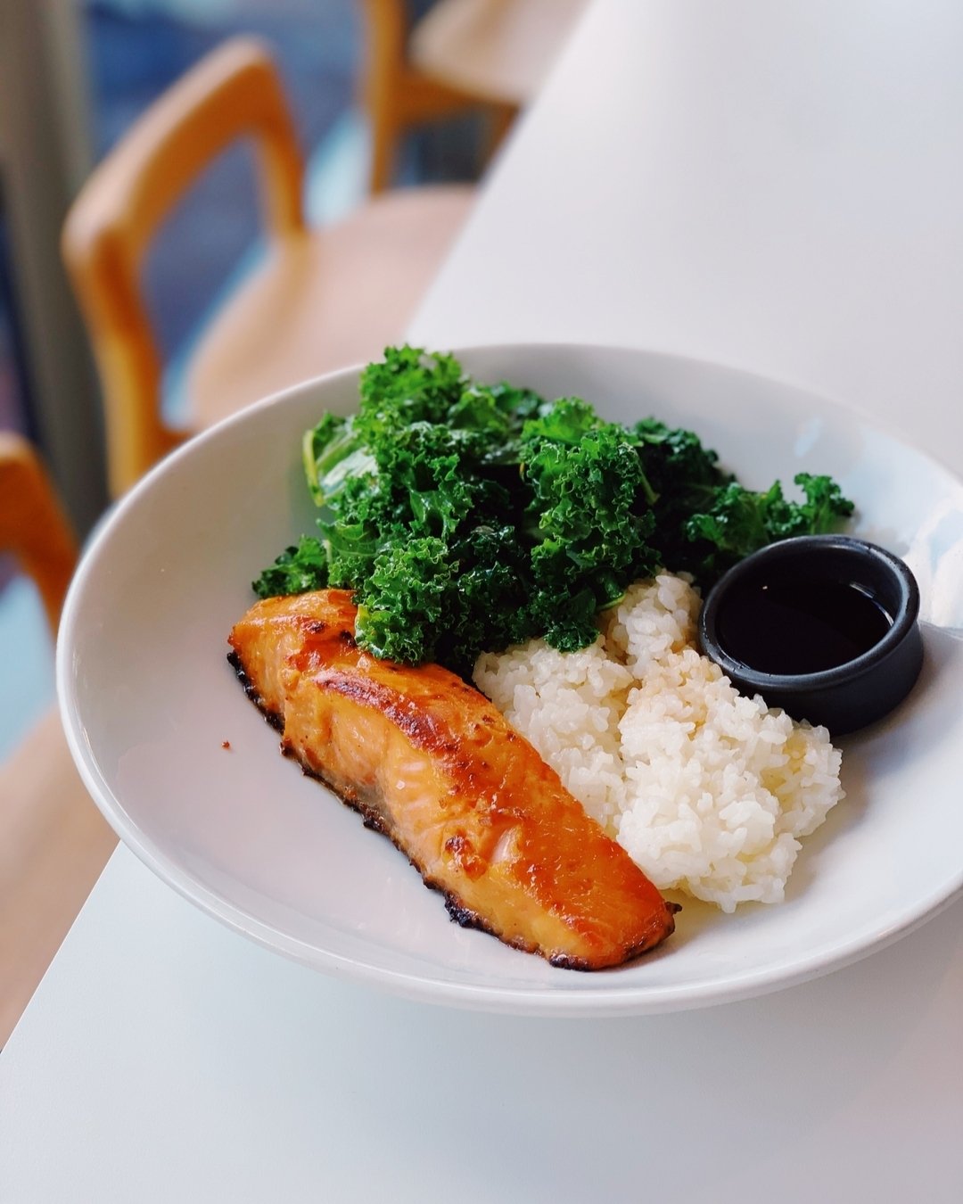 A crowd pleaser @nicandkolo, our Miso Glazed Salmon 🔥