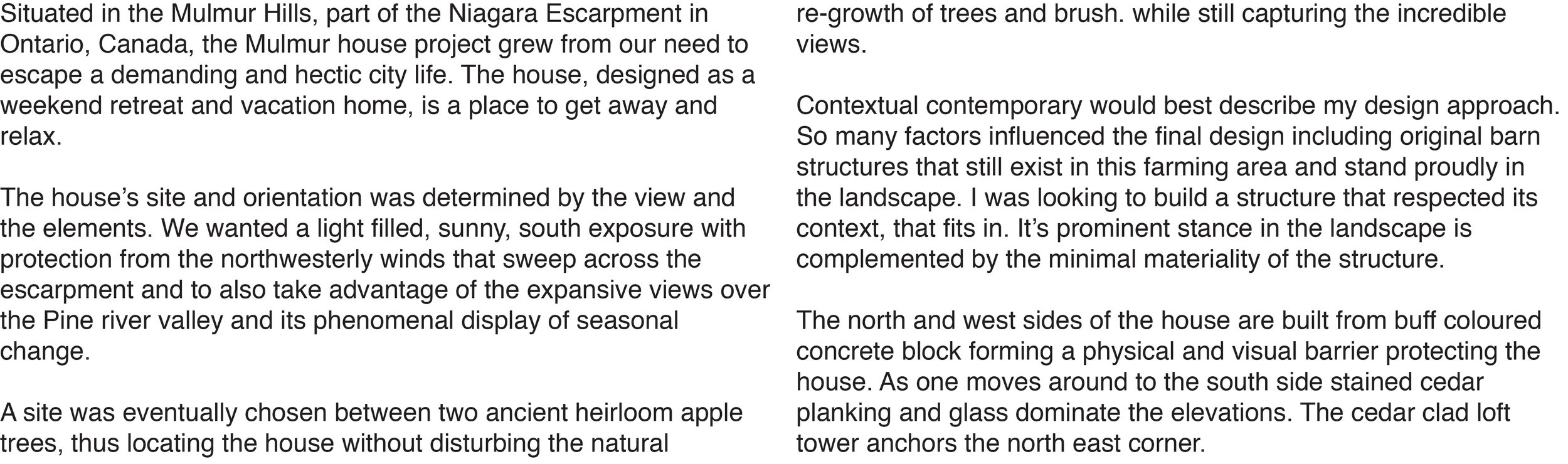 description Mulmur house.jpg
