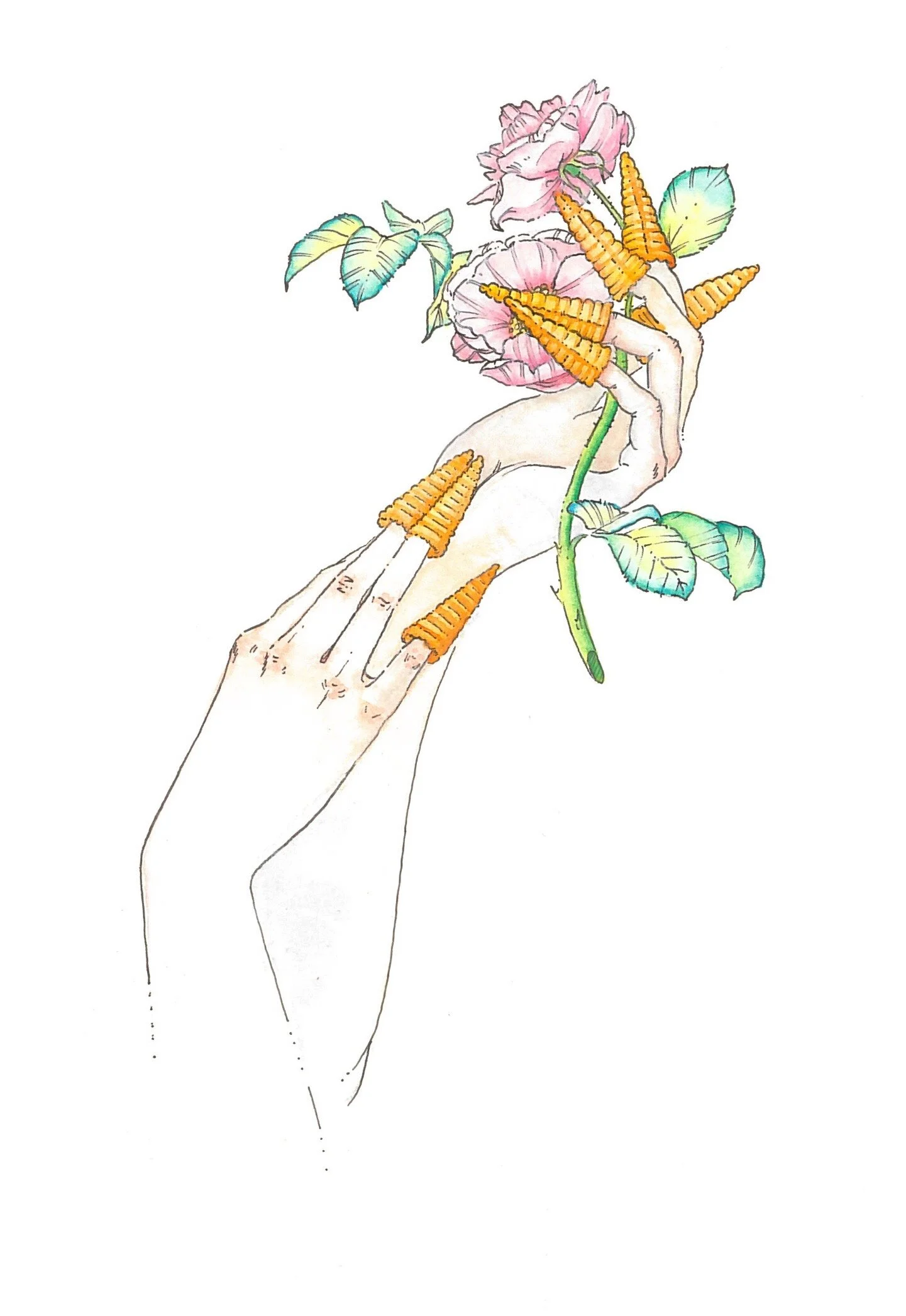 Bugle Manicure - Annie Rochelle.jpg