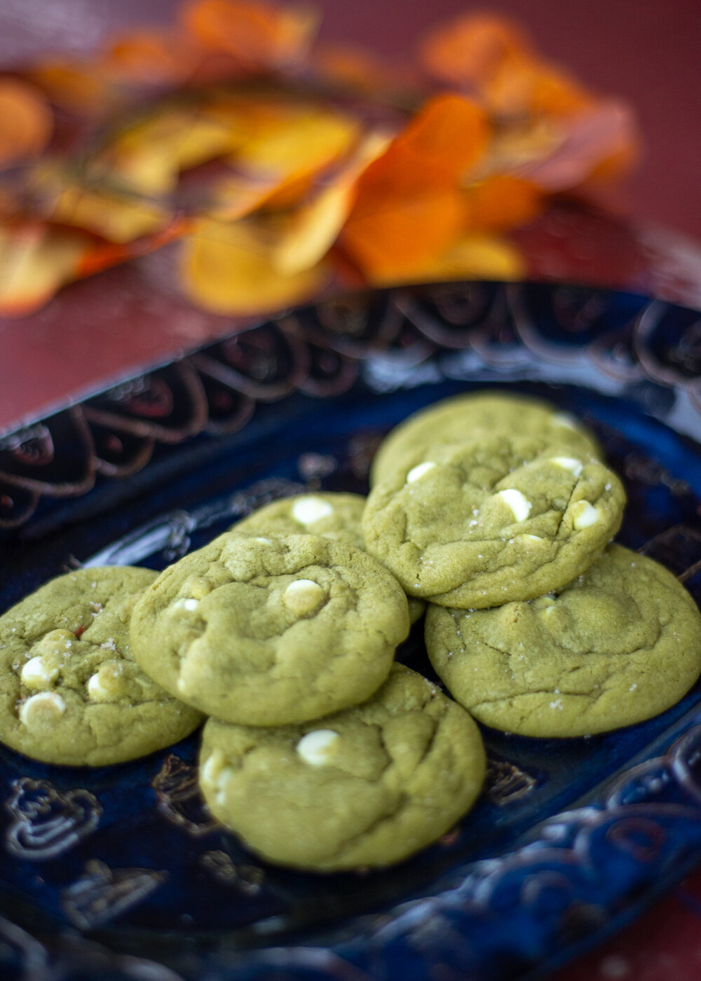 Matcha and white chocolate cookies - Jessica Carr.jpg