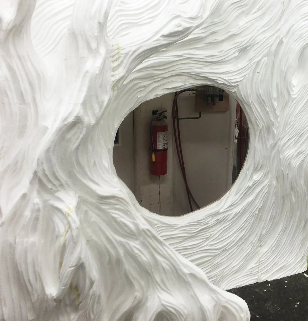 Macy’s Windows by Standard Transmission. Manhattan, NY. Swamp Tree. Styrofoam.