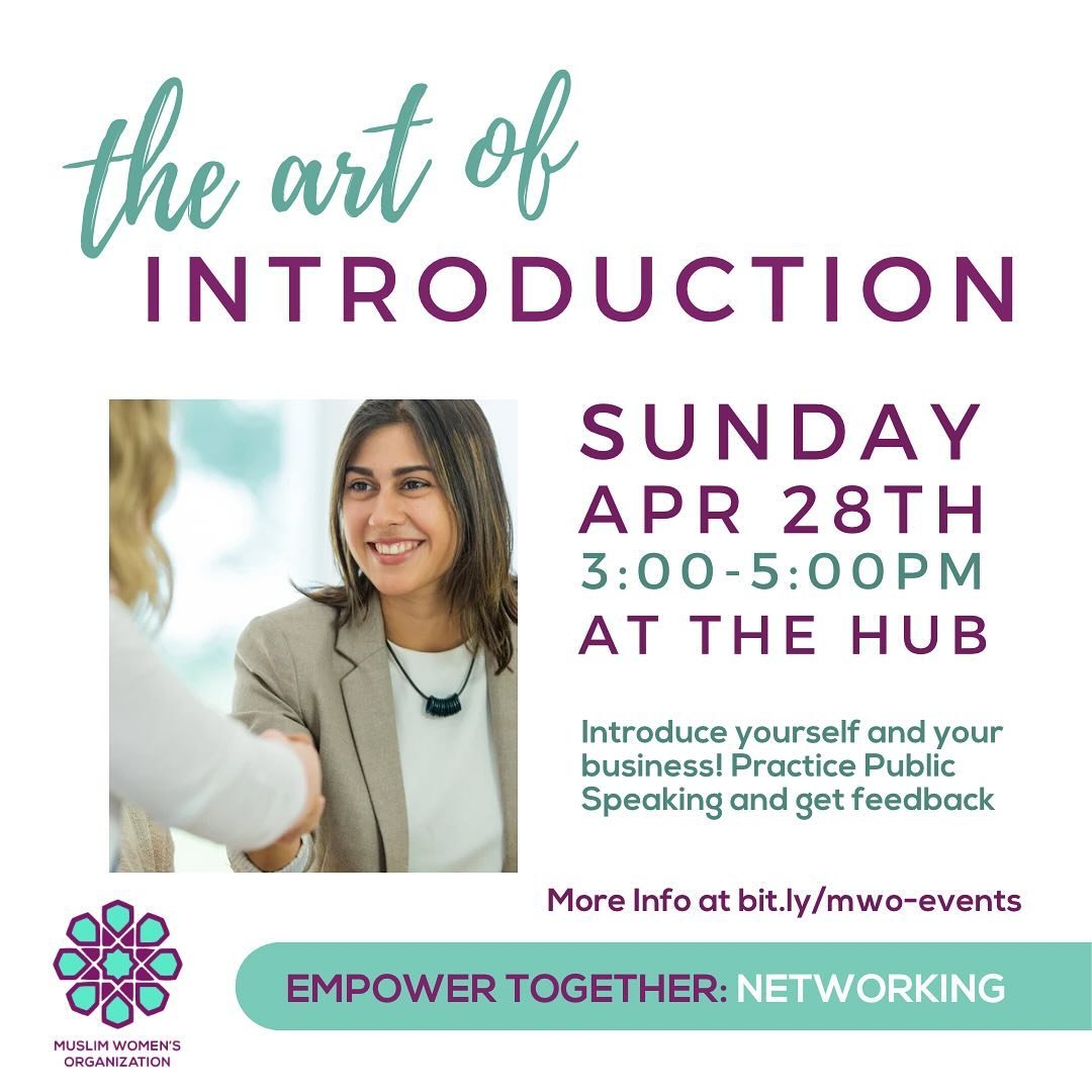 Join us this Sunday, April 28th from 3pm-5pm at The Hub for an Empower Together Networking Event! We want to get to know YOU and the amazing work you&rsquo;re doing!

We&rsquo;ll to introduce ourselves and share about our professional endeavors. This