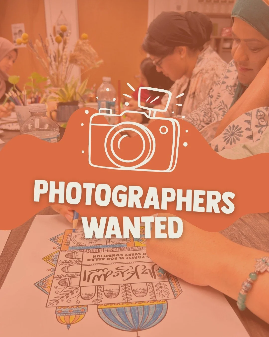 We're looking for women (16+) who love capturing moments to volunteer with us! Help document our community events for social media content.

The details:
📸 Photo and video coverage at our events (2-3 hour events)
📸 Both weeknight and weekend opport