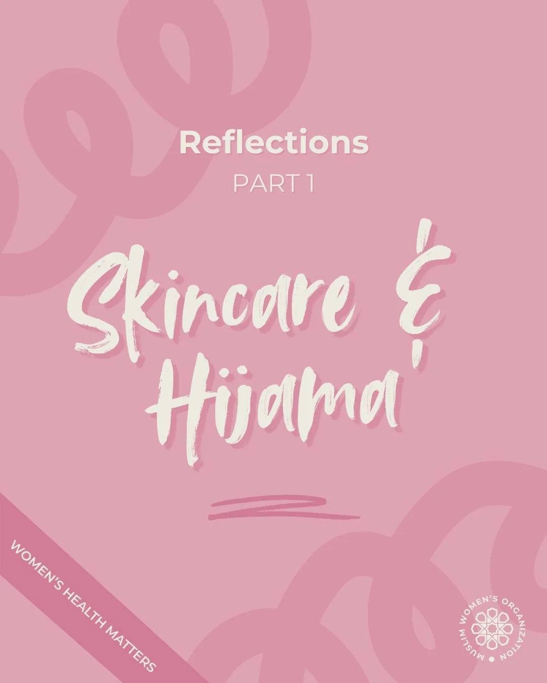 Reflections from our Women's Health Matters event: Skincare &amp; Hijama | Part 1

- The skin is an amanah (trust) from Allah. Caring for it through cleanliness, moderation, and healthy habits is a form of shukr (gratitude).
- Islam emphasizes tahara