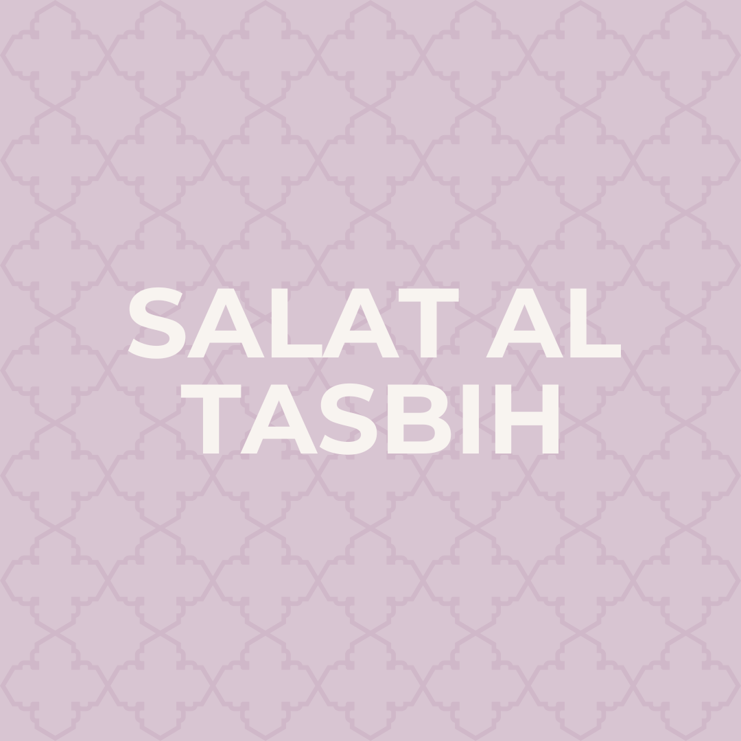 Women's Tarawih + Salat al Tasbih