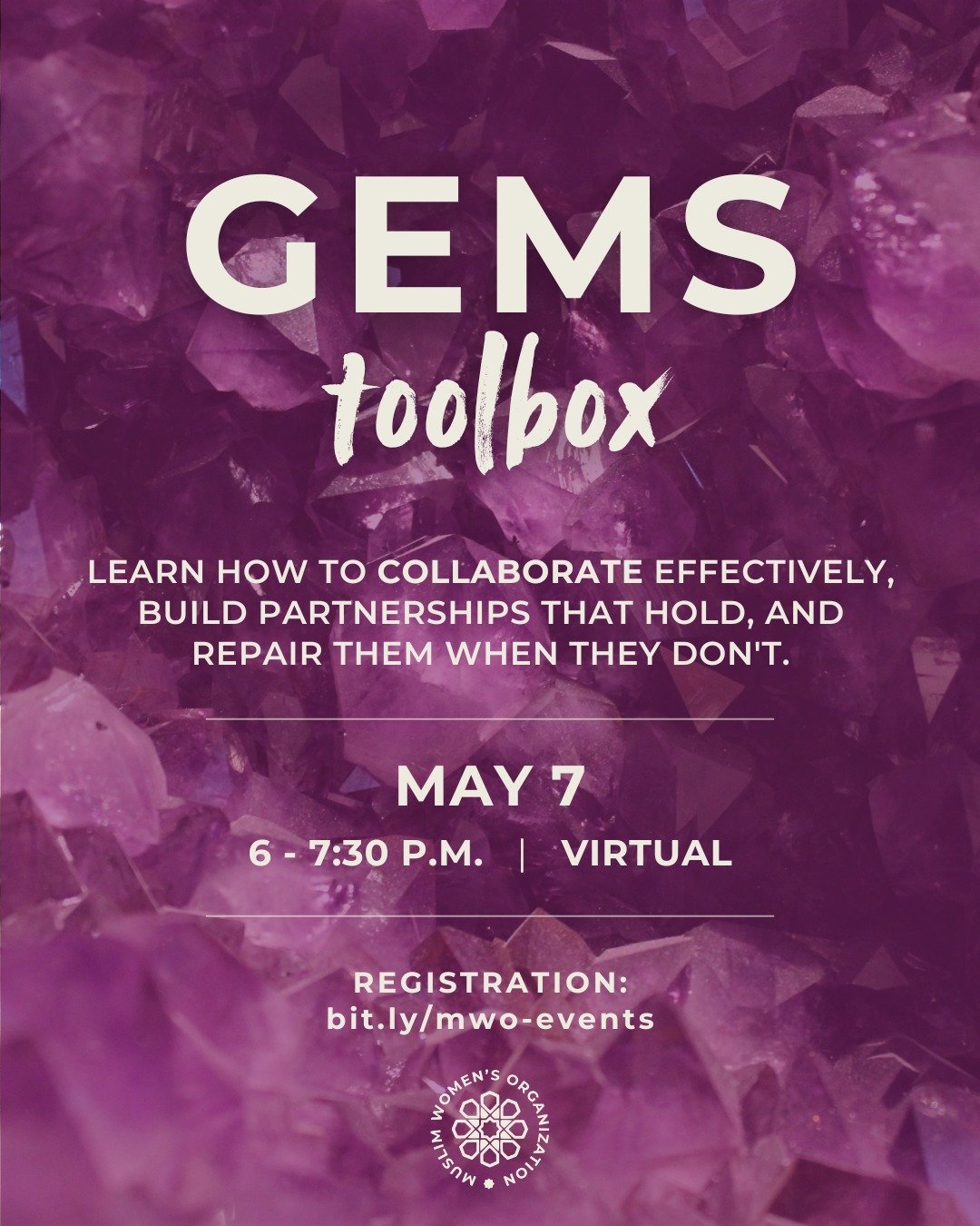 One of MWO's priorities is collaboration, but what does collaboration look like, within and between organizations? 

When coming together, we need to make sure our partnerships succeed. Join us on Zoom to learn how to collaborate effectively and deal