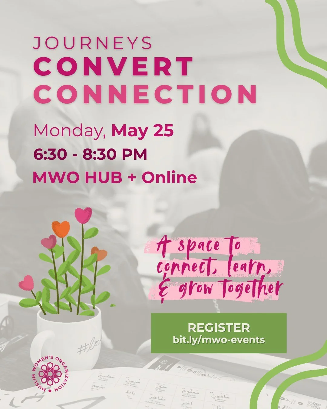 A welcoming Convert Connection session reflecting on Hajj and Eid al-Adha, focusing on spiritual growth, connection, and the meaning of sacrifice inspired by Prophet Ibrahim (AS).

Join us for a gentle, welcoming conversation with sisters on the same