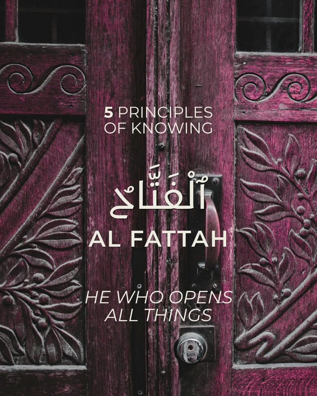 📿 At our Art + Dhikr session this past wekeend, we learned about God through His name &lsquo;Al Fattah.&rsquo; We colored and sewed some doors as we reflected on the concept of openings, and how knowing Him by this attribute can shift our perspectiv