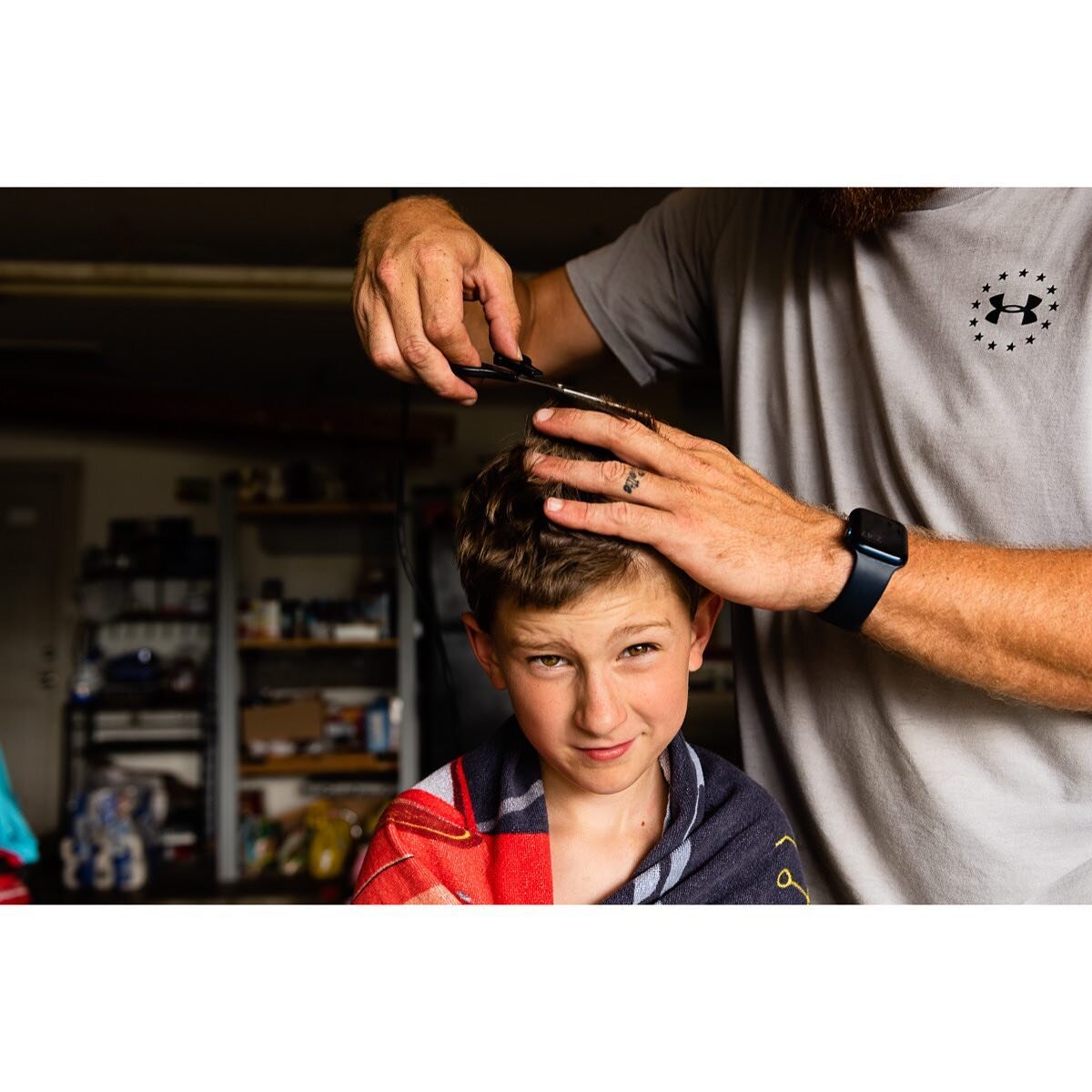 One of the many acquired skills from 2020&hellip; garage haircuts.
