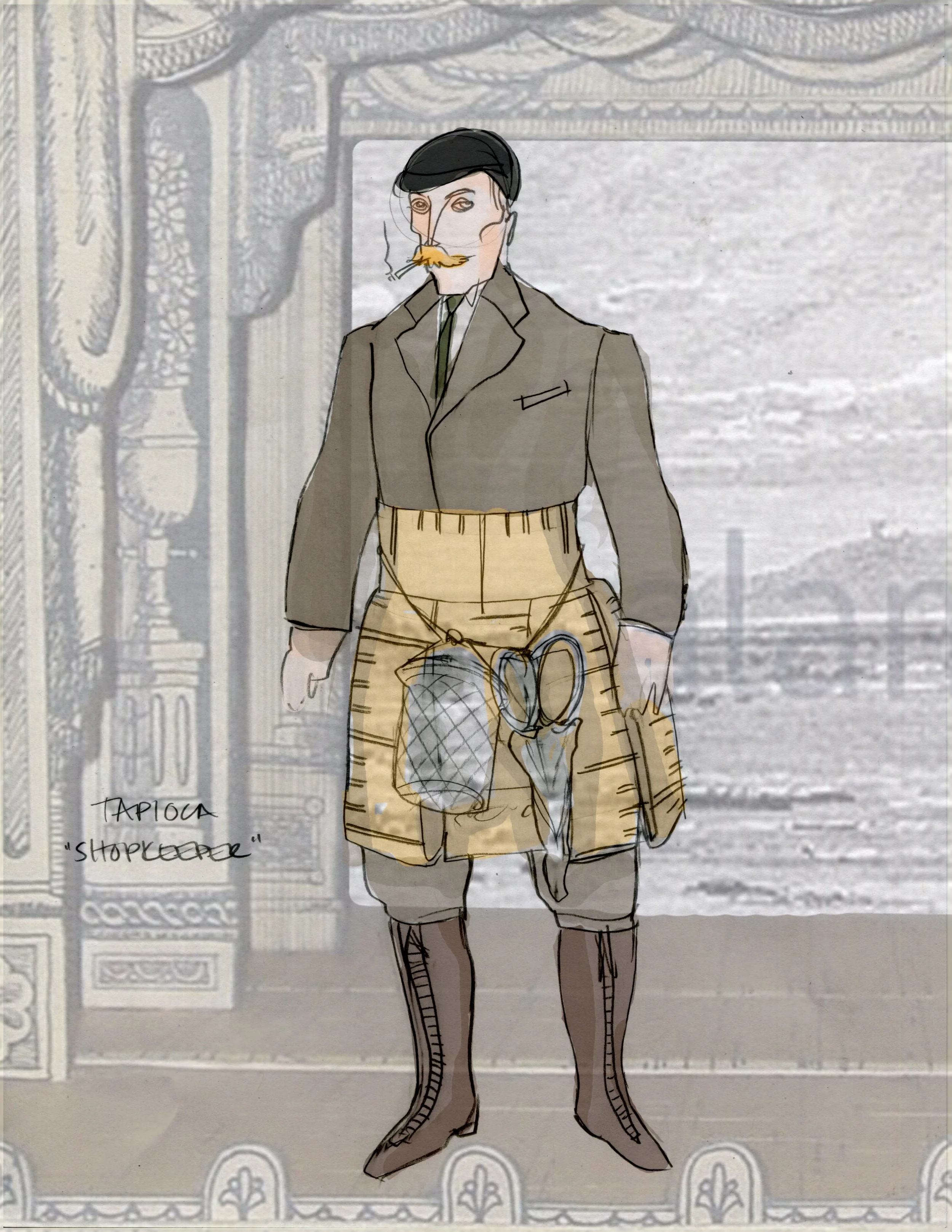 Tapioca shopkeeper
