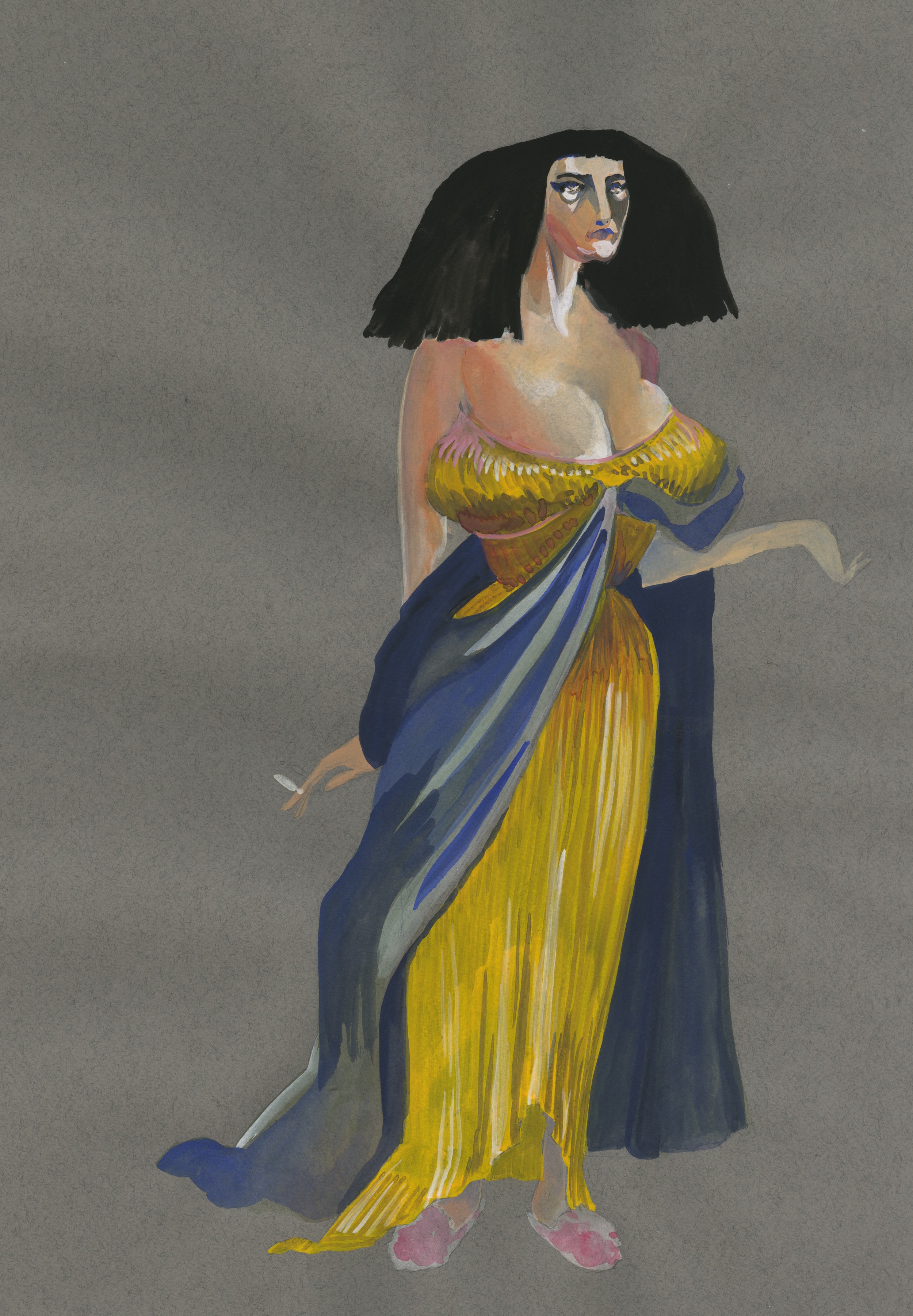 Gouache on paper