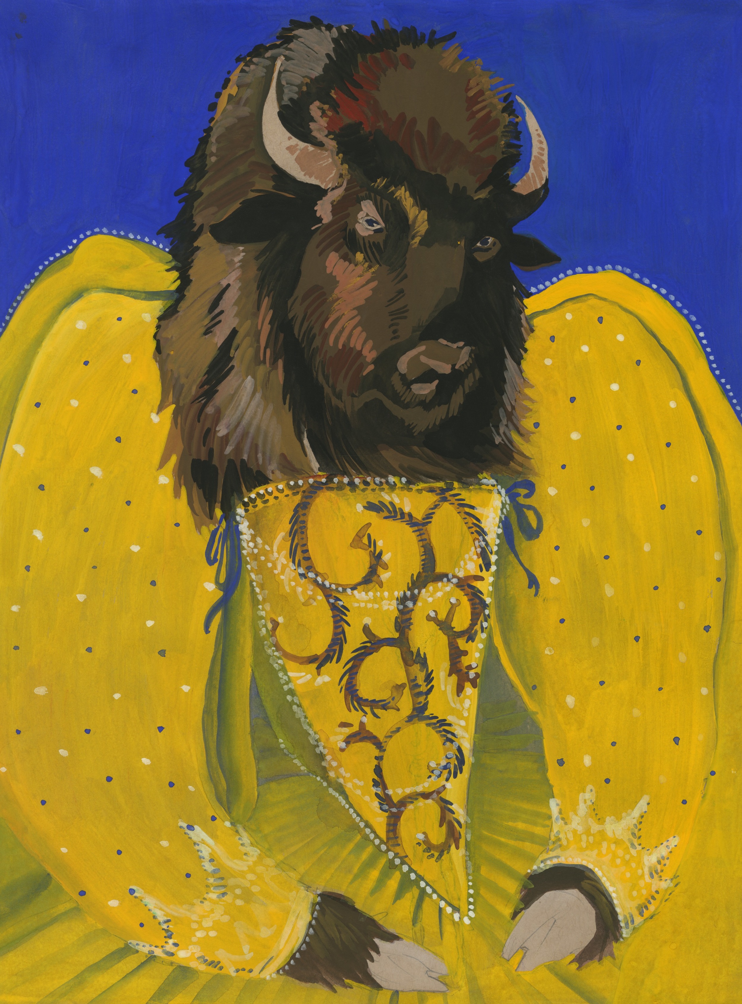Gouache on paper