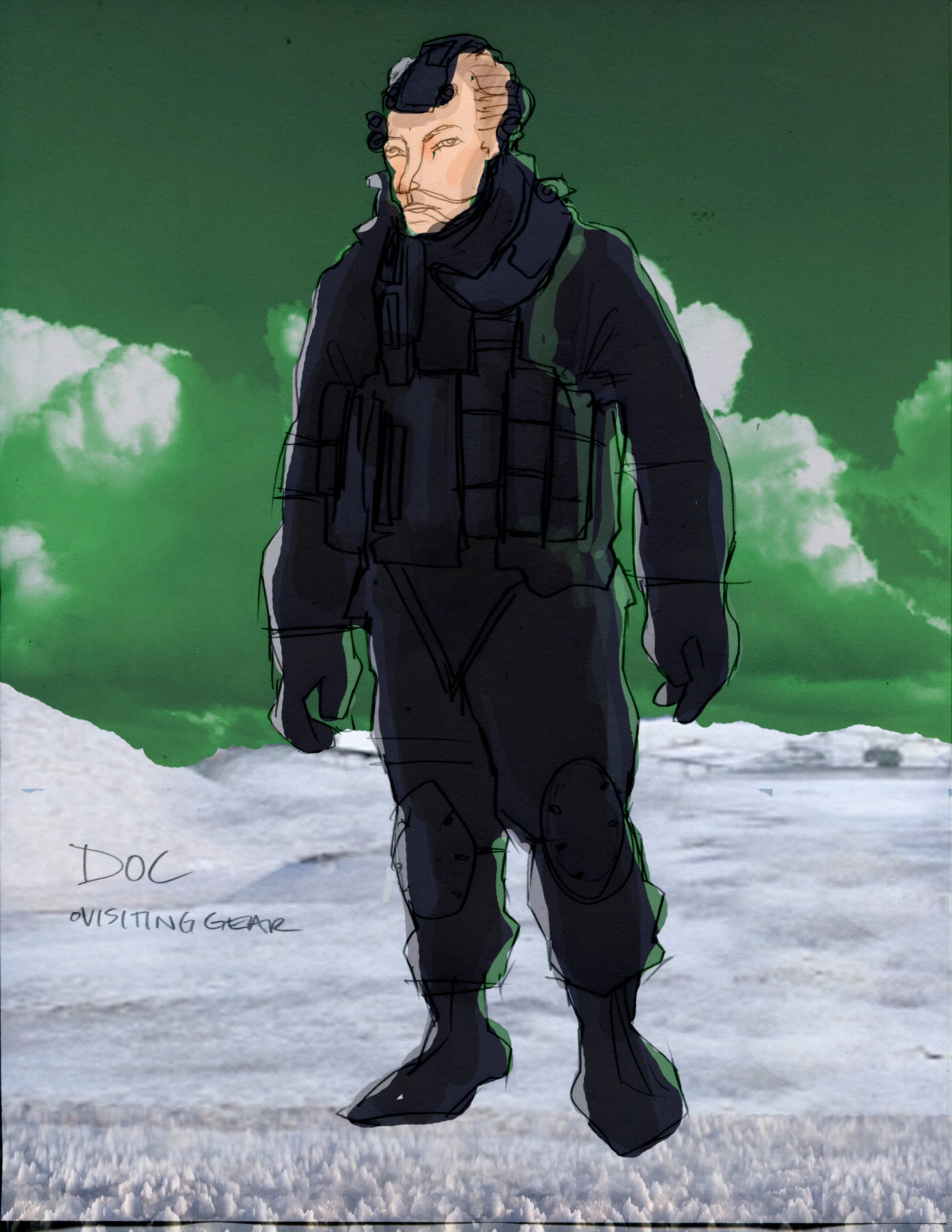 Crew, exploration gear