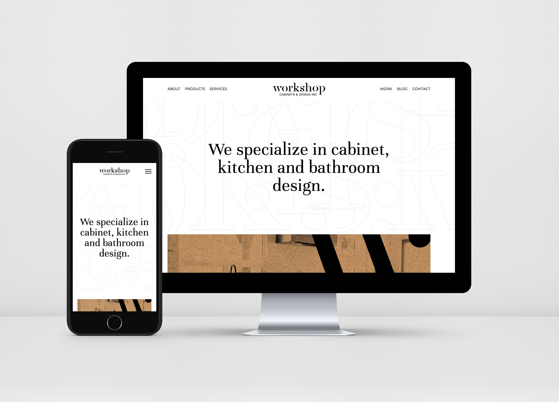 Workshop Cabinets & Design Website Launch