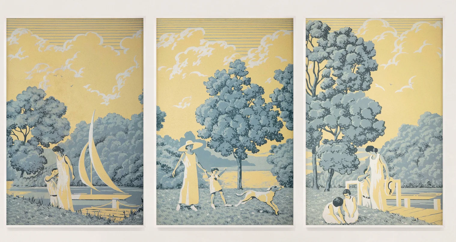 LORD DEVINSHIRES'S LAZY AFTERNOON TRYPTICH from Natural Curiosities