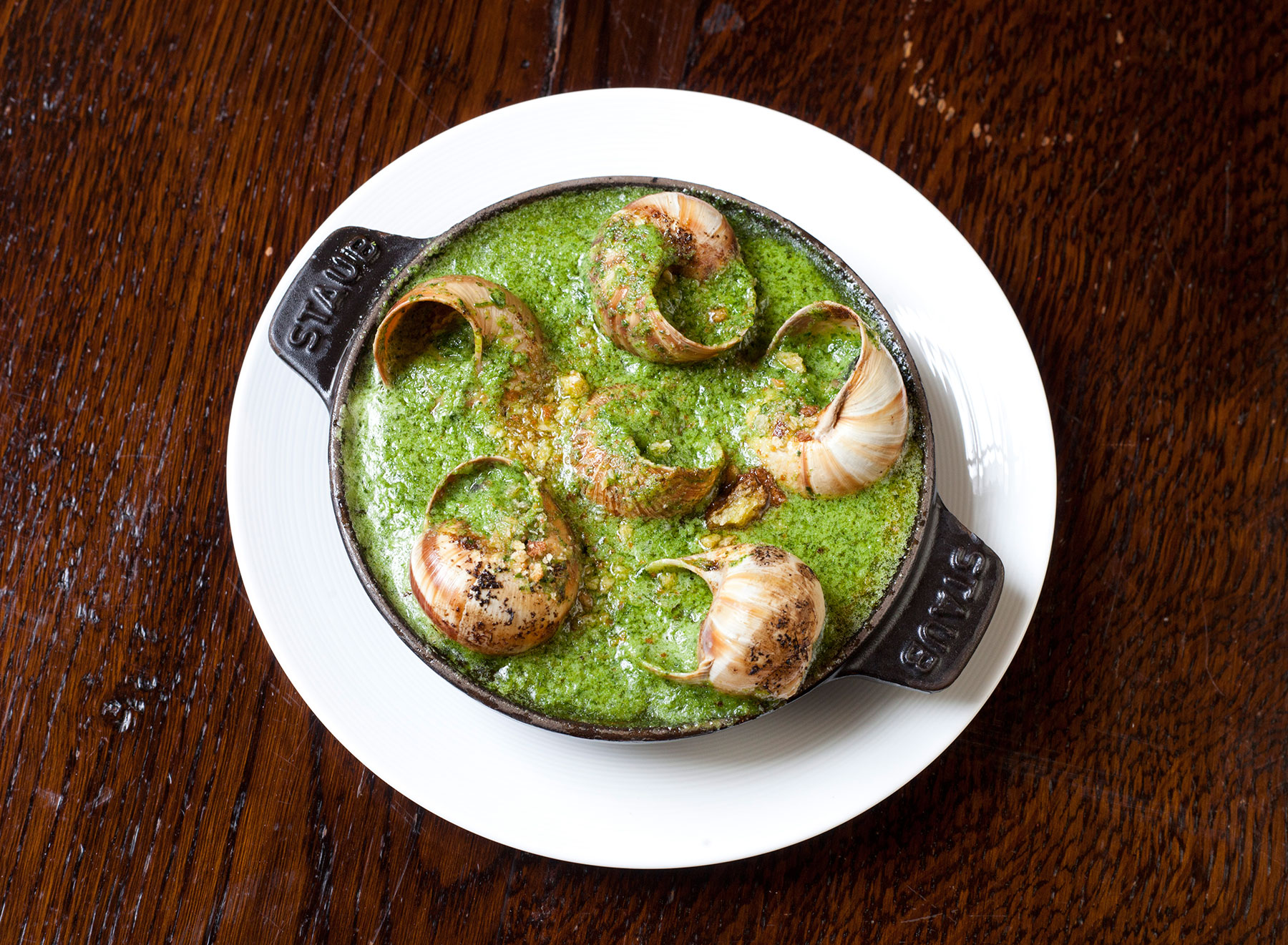 Menu — L'Escargot
