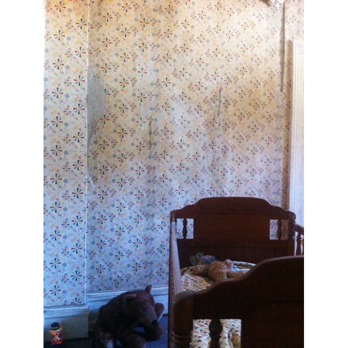 Circus Pinwheels Wallpaper on Set