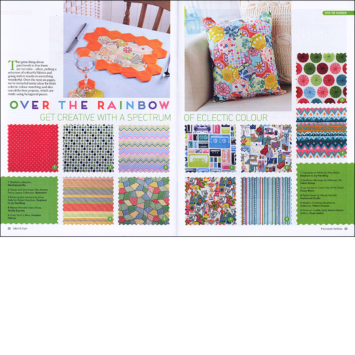 Mix Tapes in Homemaker Stitch & Style Patchwork Portfolio