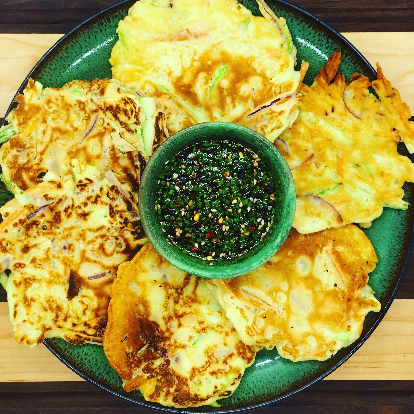 Squash Pancakes (Korean Hobak Jeon)